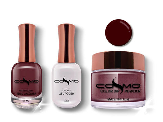 Cosmo 3 in 1 Color Powder SANGRIA NIGHTS TRIO SET 004