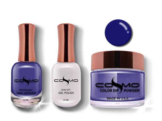 Cosmo 3 in 1 Color Powder PURPLE ROYALE TRIO SET 027