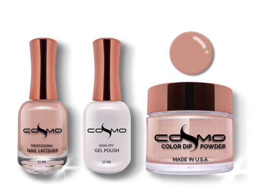 Cosmo 3 in 1 Color Powder VANILLA CREME TRIO SET 037