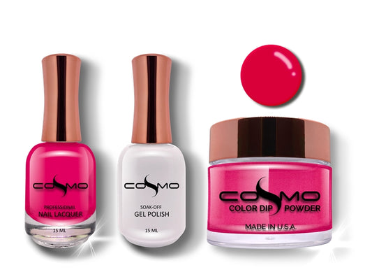 Cosmo 3 in 1 Color Powder PINKY PINK TRIO SET  043