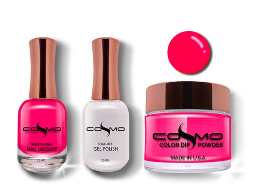 Cosmo 3 in 1 Color Powder SILK PINK TRIO SET 047