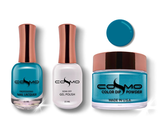 Cosmo 3 in 1 Color Powder Brazillian Teal 008