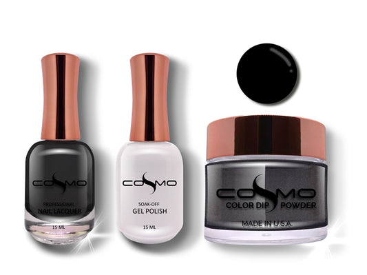 Cosmo 3 in 1 Color Powder Midnight Fling 13Trio Set