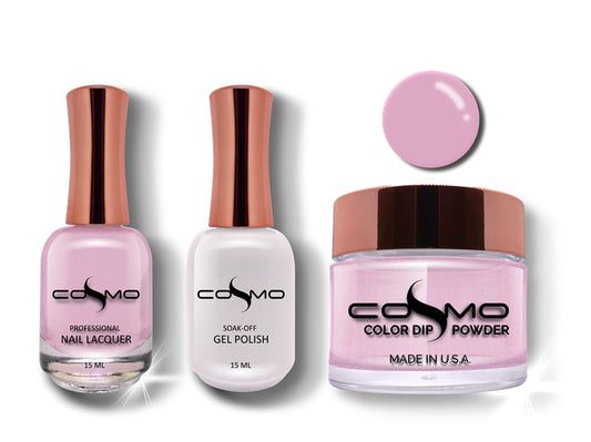 Cosmo 3 in 1 Color Powder PINK CLOUDS TRIO SET 038