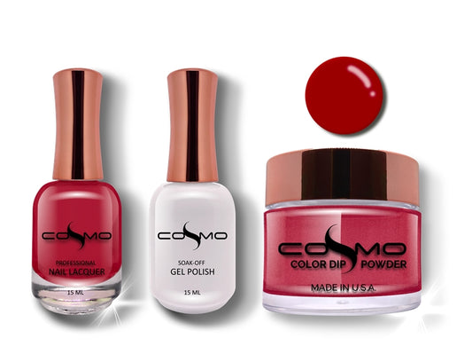 Cosmo 3 in 1 Color Powder Cranberry Vives TRIO SET 040