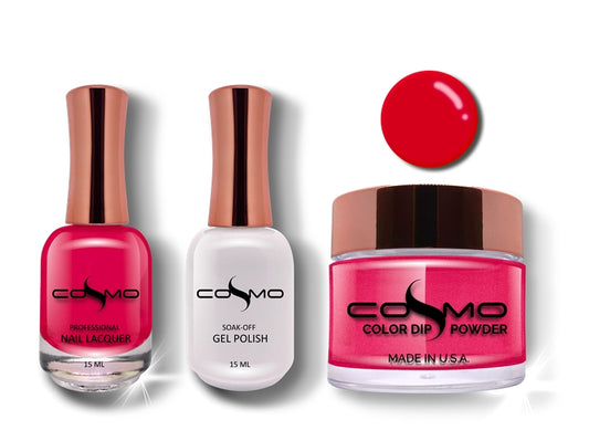 Cosmo 3 in 1 Color Powder Dragon Fruit Punch TRIO SET 049