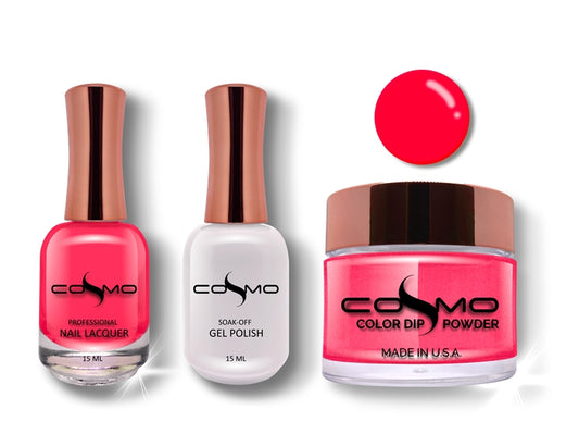Cosmo 3 in 1 Color Powder Lawful Pink TRIO SET 050